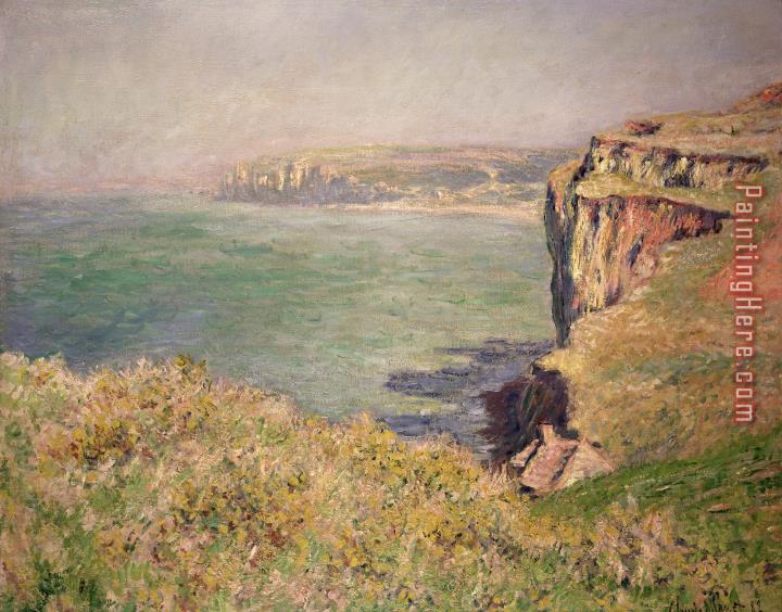 Claude Monet Cliff at Varengeville